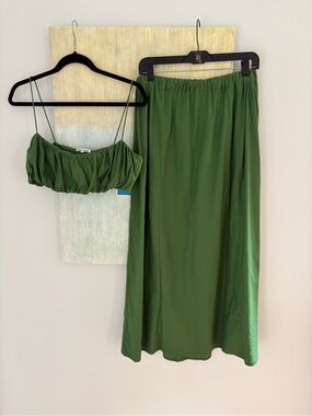 reformation brio two piece set